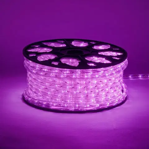 Světelné kabely DecoLED LED hadice - 50m, růžová, 1500 diod