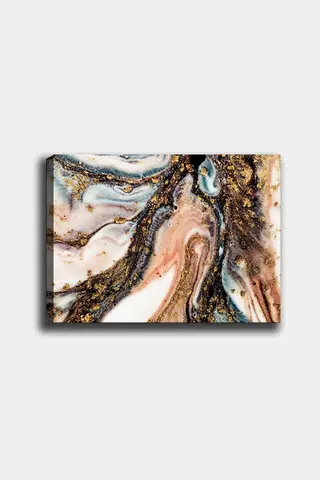 Obrazy Wallity Obraz LEOCADIA 50x70 cm růžový/zlatý