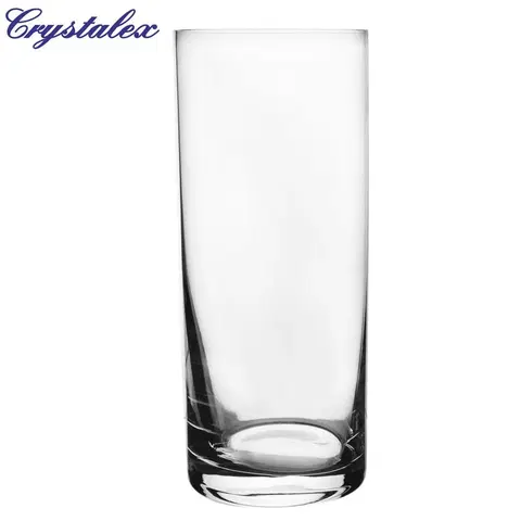 Vázy skleněné Crystalex Skleněná váza, 10,5 x 25,5 cm 