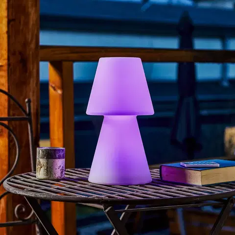 Venkovní osvětlení terasy Newgarden Stolní lampa Newgarden Lola 30 LED s dobíjecí baterií