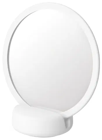 Zrcadla Blomus Stolní kosmetické zrcadlo bílé SONO