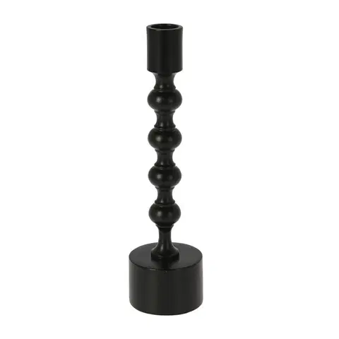 Svíčky DekorStyle Svícen Loftstyle 23 cm černý