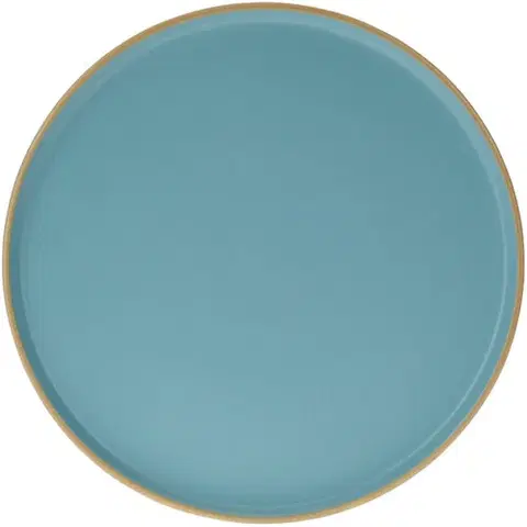 Talíře Kameninový jídelní talíř Magnus, 26,5 cm, modrá