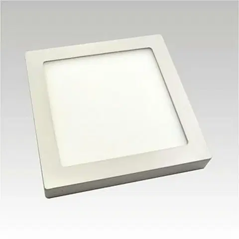 LED stropní svítidla NBB RIKI-P LED 240V 18W 3000K, bílé, pr.225x40mm IP40 253400070
