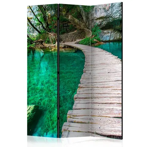 Paravány Paraván Plitvice Lakes National Park Croatia Dekorhome 135x172 cm (3-dílný)