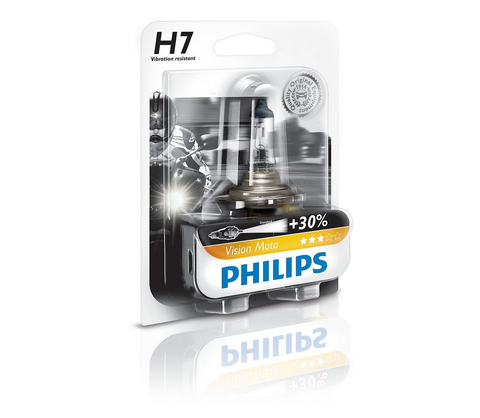 Žárovky Philips Motožárovka Philips X-TREME VISION MOTO 12972PRBW H7 PX26d/55W/12V 3200K 