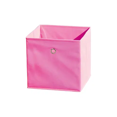 Ložnice|Bytové doplňky WINNY textilní box, růžový