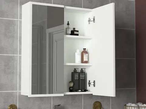 Koupelnové skříňky Koupelnová skříňka KAYLA bílá