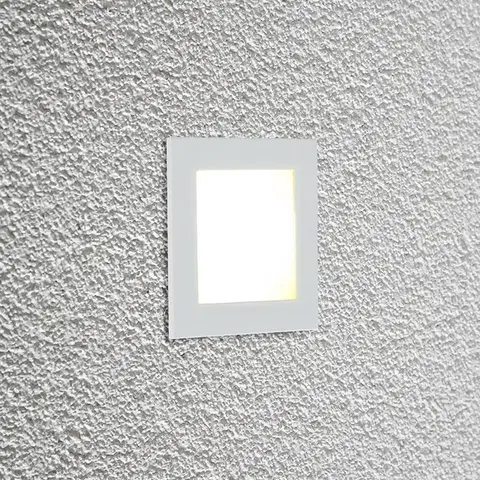 Venkovní zapuštěné osvětlení EVN EVN P2180 LED nástěnné zapuštěné světlo 3000K bílá