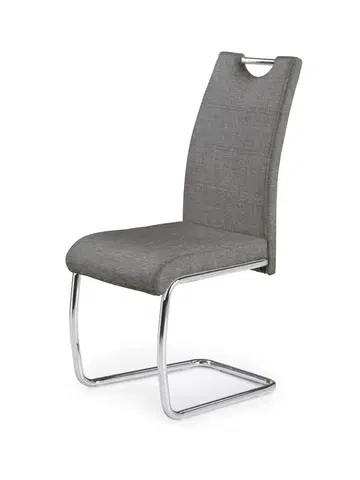 Židle HALMAR Jídelní židle Lauria šedá