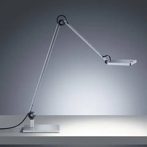 Pracovní lampy stolní Waldmann LED stolní lampa PARA.MI FTL 108 R stříbrná 930