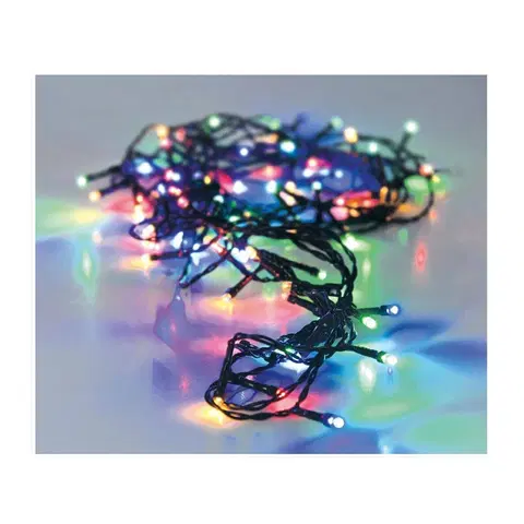 Vánoční řetězy a lamety DekorStyle Vánoční světelný LED řetěz Decor II 13,5 m vícebarevný