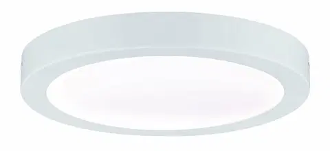 Klasická stropní svítidla PAULMANN LED Panel Abia kruhové 300mm 4000K bílá