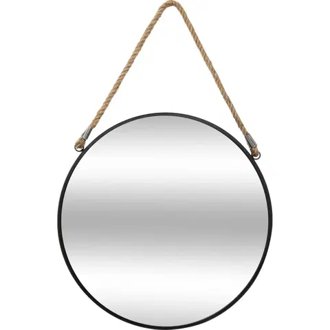 Zrcadla DekorStyle Kulaté nástěnné zrcadlo Lig 55 cm