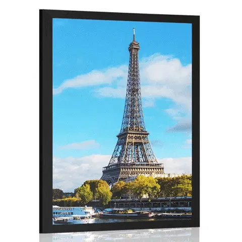 Města Plakát nádherné panorama Paříže