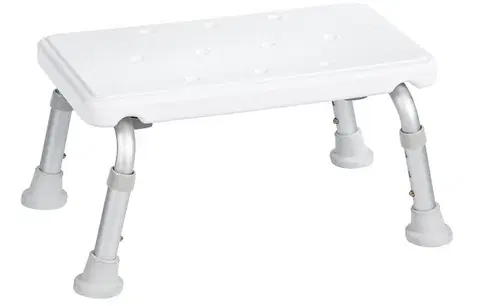 Stoličky RIDDER HANDICAP stolička na nohy, výškově nastavitelná, bílá A0102601