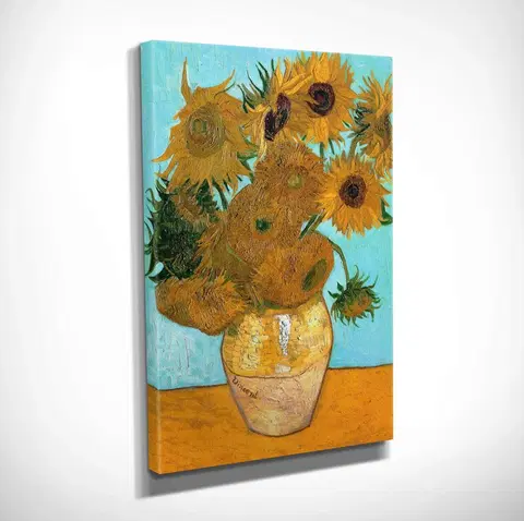 Obrazy Wallity Obraz Sunflowers 30x40 cm žlutý