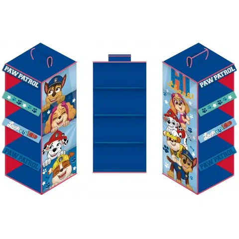 Boxy na hračky ARDITEX - Závěsný textilní regál PAW PATROL, PW15641