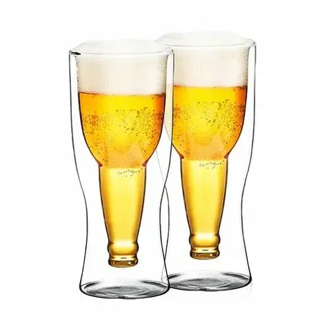 Sklenice 4Home Termo sklenice na pivo Hot&Cool 370 ml, 2 ks