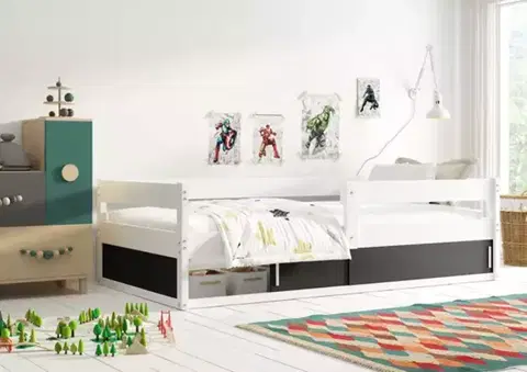 Postele BMS Dětská postel HUGO | 80 x 160 cm Barva: Bílá