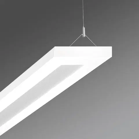 Závěsná světla Regiolux Závěsné světlo Stail mikroprisma 52 W bílá