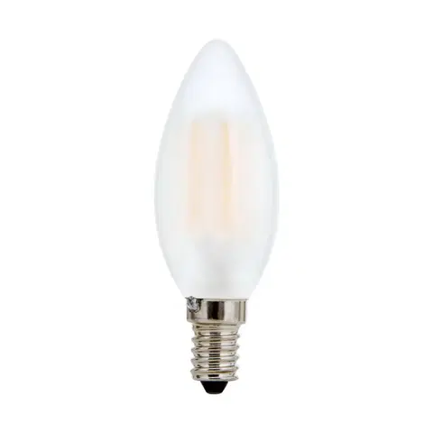 Stmívatelné LED žárovky Orion LED žárovka-svíčka E14 4,5W 827 matná stmívatelná