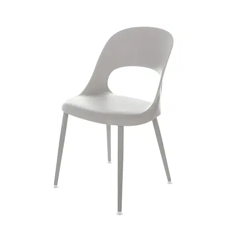 Židle Židle Aria light grey