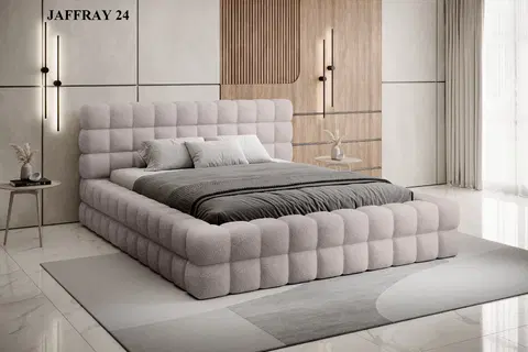 Postele Čalouněná postel DIZZLE 160x200 cm Jaffray 24