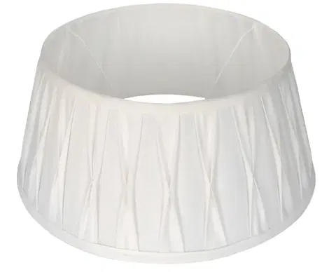 Svítidla Bílé plisované stínidlo Riva wite - Ø60*27 cm / E27 Collectione 8501716533933