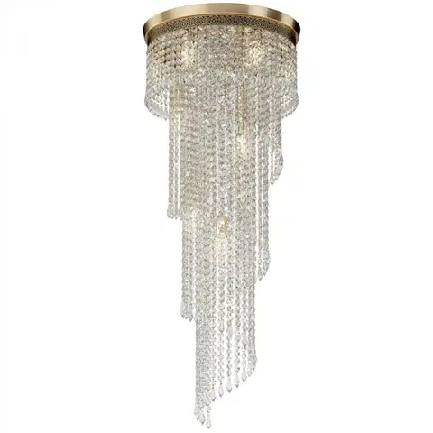 Designová stropní svítidla MAYTONI lustr Cascade DIA522-CL-12-G