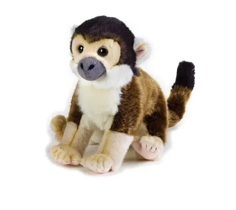 Hračky LELLY - National Geographic Zvířátka z deštného pralesa 770711 Saimiri vevericovitý - 25 cm