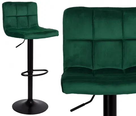 Barové židle TZB Barová židle Arako zelená