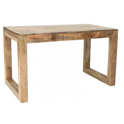 Psací stoly Psací stůl Hina 130x76x70 z mangového dřeva