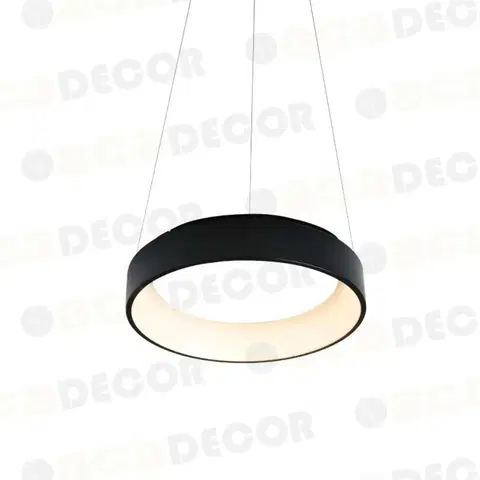 LED lustry a závěsná svítidla ACA Lighting Decoled LED závěsné svítidlo BR81LEDP45BK