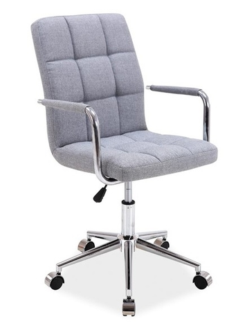 Kancelářské židle Kancelářská židle BALDONE, šedá látka