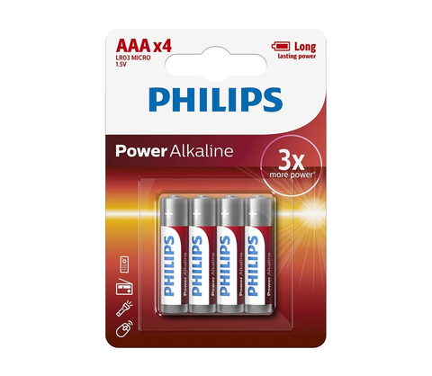 Baterie primární Baterie Philips Powerlife AAA 4ks