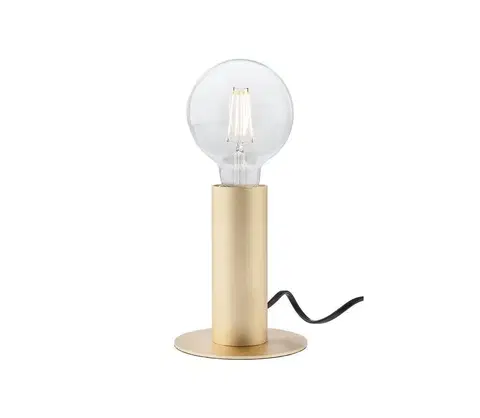 Lampy Redo Redo 01-2130 - Dotyková stolní lampa RIVET 1xE27/42W/230V zlatá 