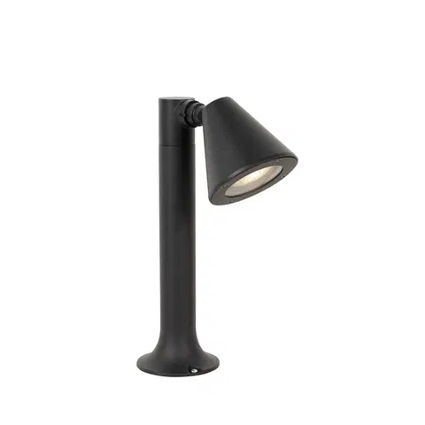 Venkovni stojaci lampy Moderní venkovní sloupek černý 30 cm IP44 nastavitelný - Ciara