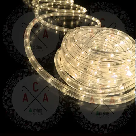 Světelné kabely ACA Lighting Vánoční LED hadice bílá 100m IP20 R100M3WCC