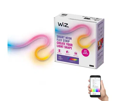 Svítidla WiZ WiZ - LED RGBW Stmívatelný pásek 3m LED/24W/230V 2700-5000K Wi-Fi 