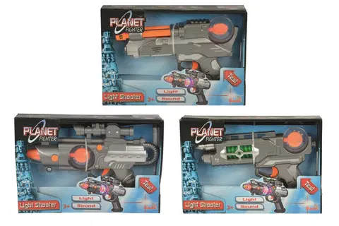 Hračky - zbraně SIMBA - Planet fighter zbraň 22cm, Mix produktů