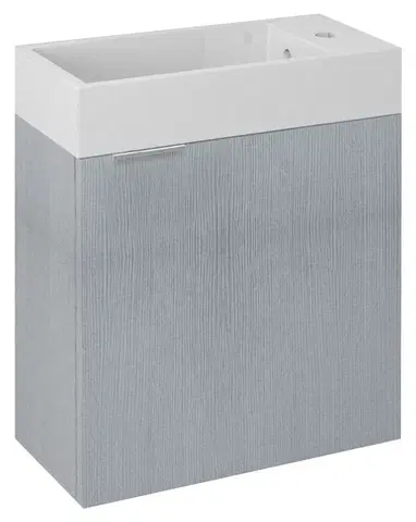 Koupelnový nábytek SAPHO LATUS IV umyvadlová skříňka 49,5x50x25cm, dub stříbrný LT410-1111
