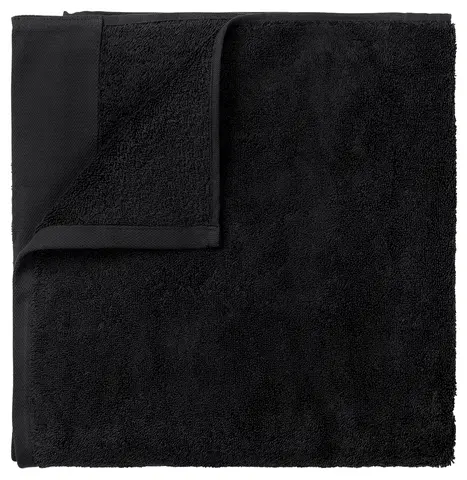 Ručníky Blomus Set 2 ručníků černý RIVA