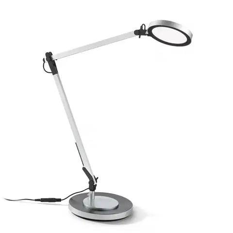 Stolní lampy kancelářské Ideallux Ideal Lux Futura LED stolní lampa hliník