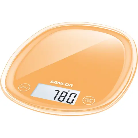 Kuchyňské váhy Sencor SKS 33OR kuchyňská váha, oranžová