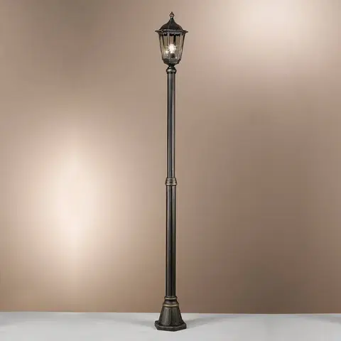 Pouliční osvětlení Orion Stožárové svítidlo Puchberg 1-žár., 249 cm