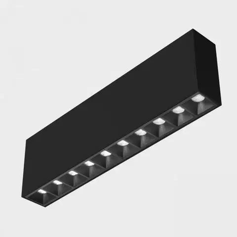 LED bodová svítidla KOHL LIGHTING KOHL-Lighting NSES stropní svítidlo 270x35 mm černá 20 W CRI 90 2700K Non-Dimm