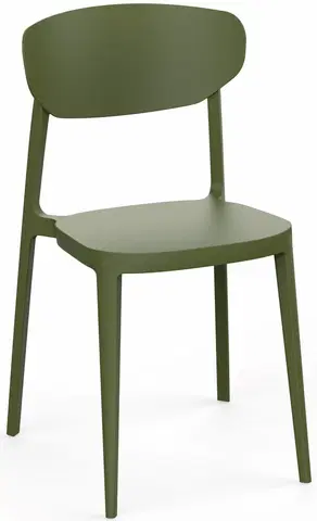 Jídelní sety Jídelní židle MARE Rojaplast Zelená