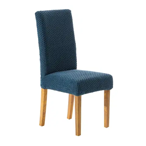 Přehozy Bi-pružný potah na židli, geometrický vzor