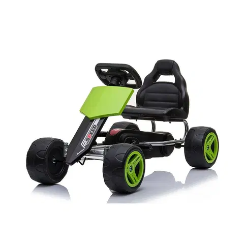 Dětská vozítka a příslušenství Baby Mix Dětská šlapací motokára Go-kart Speedy, zelená